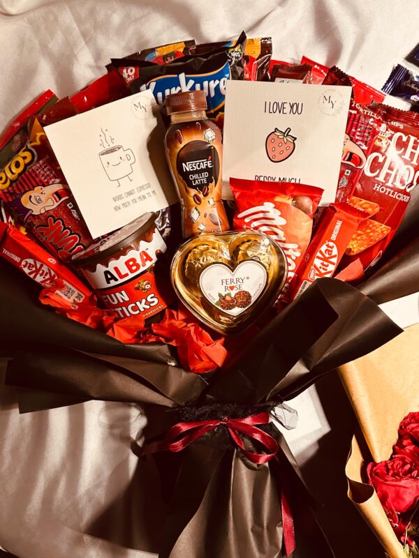 Love Is in the Air__ Snack Bouquet